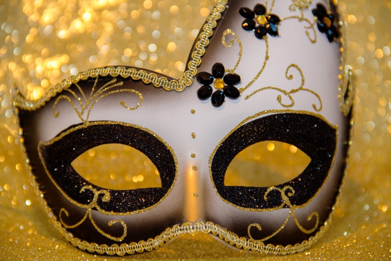 venice, gold, secret, panel, art and craft, indoors, gold colored, venetian, celebration, design, photography, ball, disguise, facemask, prom night, ornate