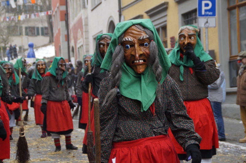 superstition, tradition, focus on foreground, fools guild, fairytale characters, architecture, obscured face, guild group, street, fasnet, fairy tales