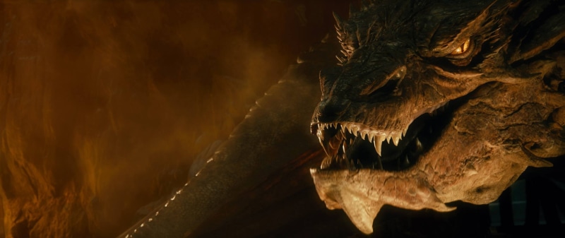 reptile, dark, animal, the hobbit the desolation of smaug, animal body part, fear, 2K, one animal, sign, animals in the wild, night, communication, outdoors