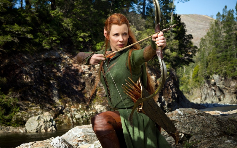archer, evangeline, 2K, hobbit, tauriel, lilly, elf
