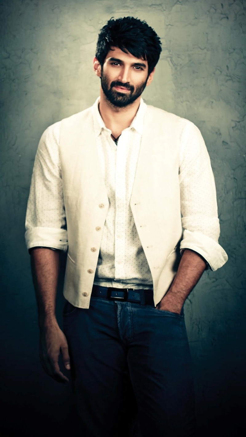 indoors, beard, aditya, hairstyle, individuality, white, roy, handsome, Aditya Roy Kapur, front view, adult, portrait, casual clothing, retro styled, button