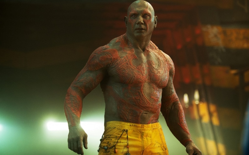 portrait, confidence, males, body adornment, healthy lifestyle, 720P, front view, lifestyles, guardians of the galaxy, adult, tattoo, festival, indoors