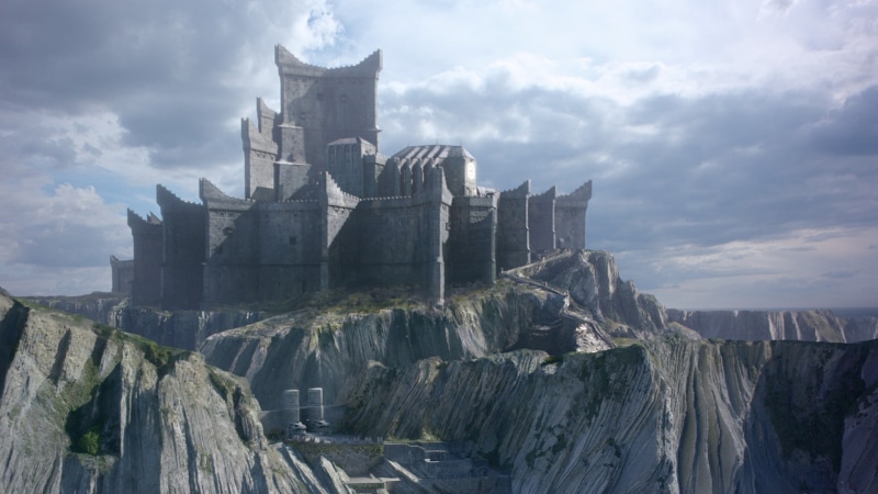 1080P, fortress, Game Of Thrones 7, castle, mountains, Dragonstone