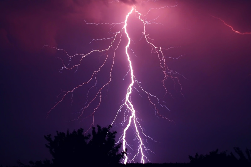 thunder, cloud - sky, high, internet, plant, nature, bolt, dark, ominous, danger, lightning, thunderstorm, button, violet, beauty in nature, flash, 1080P