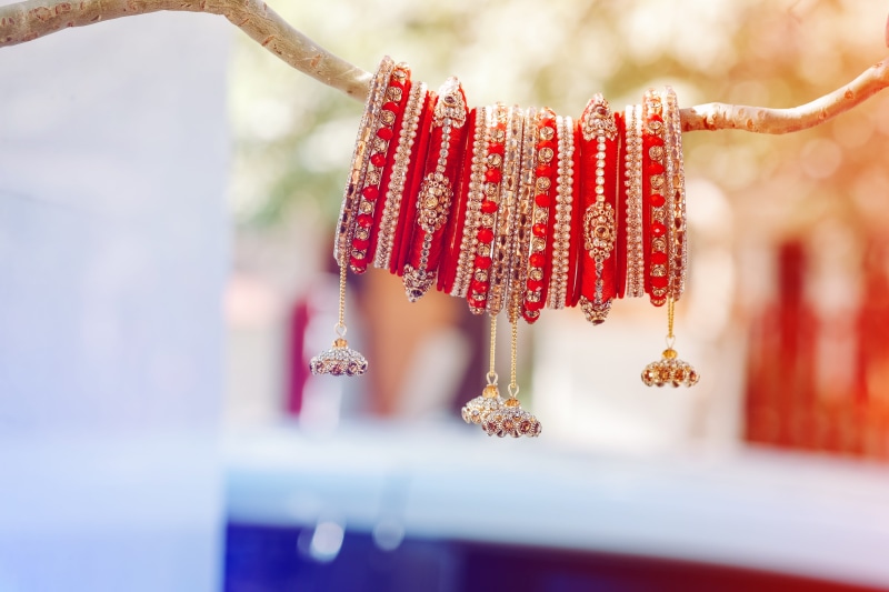 food and drink, plant, freshness, close-up, 5K, indian, decoration, flower, food, outdoors, red, hanging, selective focus, celebration, no people, wedding
