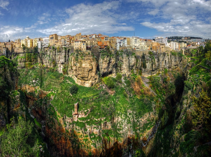 Africa, building exterior, building, Auto, cityscape, archaeology, sky, day, Town, Lens, panorama, algeria, Historic, Super, Cliff, architecture, the past