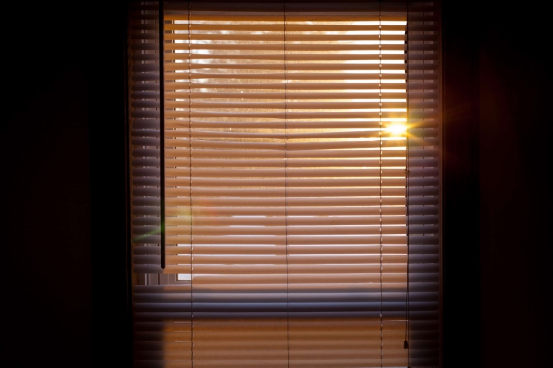 pattern, day, blinds, closed, window, safety, domestic room, nature, shutter, protection, indoors, sunbeam, sun, security, close-up, 4K, sunset, home interior