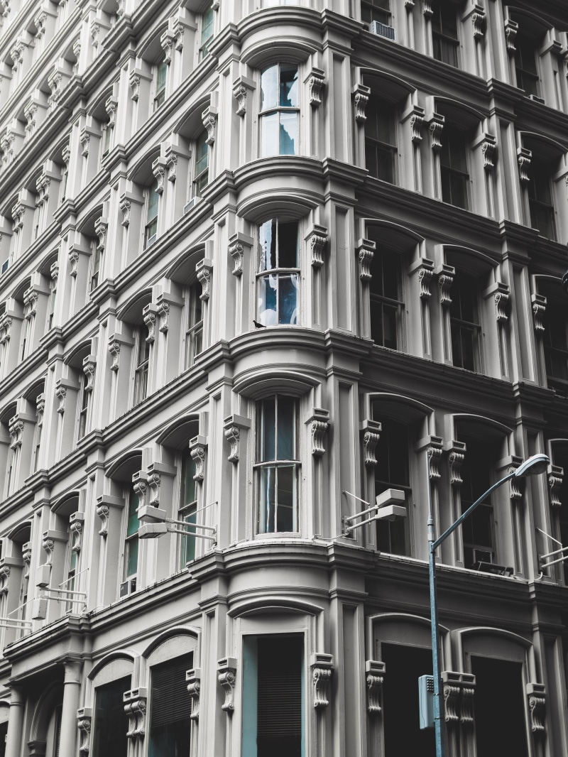 window, backgrounds, nyc, city, 5K, architecture, building, pattern, side by side, street, full frame, built structure, residential district