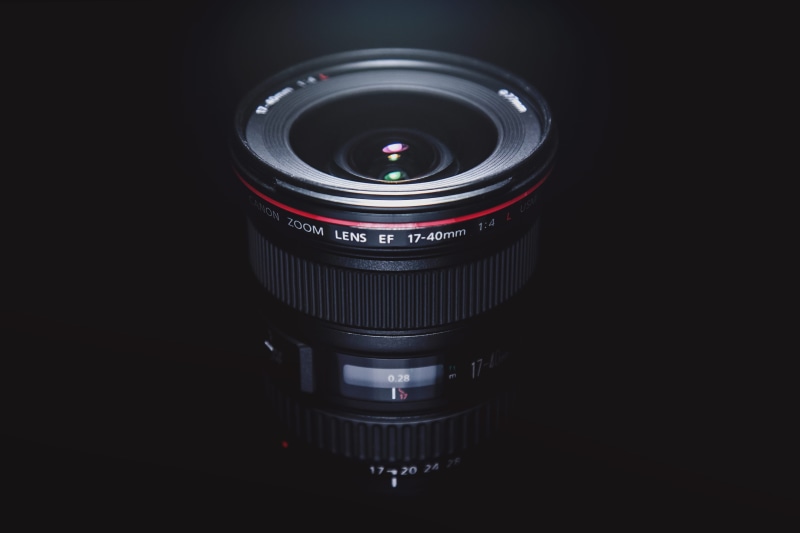 canon, black, modern, reflection, photography, studio shot, black background, no people, camera, indoors, glass - material, photographic equipment, lens