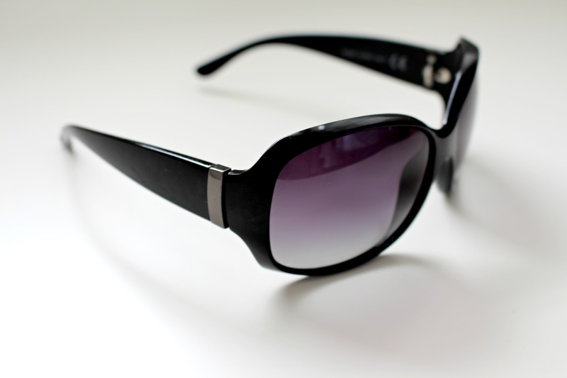 glass, funky, dazzle, plastic, lenses, reflection, sports eyewear, elegance, utensil, summer, glamour, bling bling, Sunglasses, Sun, 4K, black Color, beauty