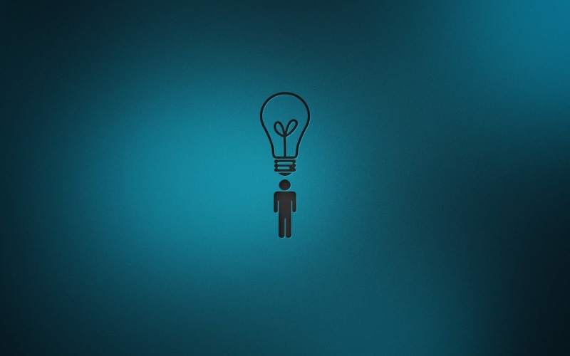 colored background, electricity, copy space, fuel and power generation, close-up, low angle view, light, blue, artwork, light bulb, minimalism, think, illuminated