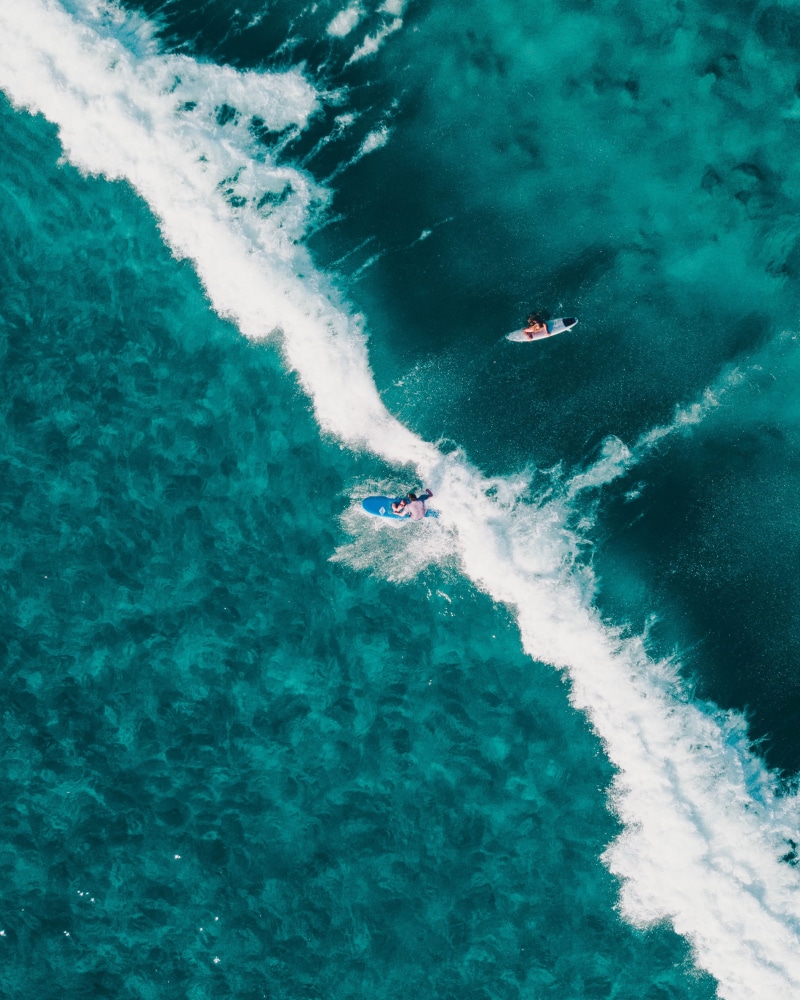 wave, nature, 2K, aerial view, summer, outdoors, scenics - nature, surf, ocean, turquoise colored, sydney, incidental people