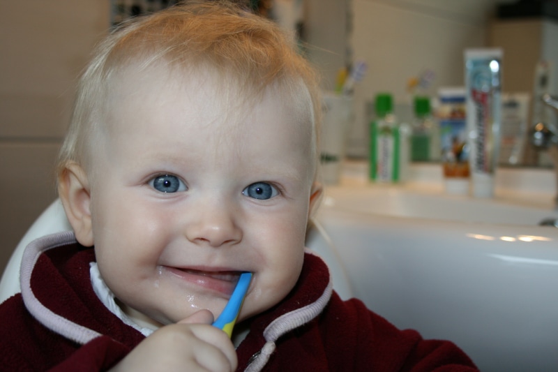 smile, tooth, teeth, real people, portrait, close-up, headshot, child, babyhood, body care, first tooth, childhood, one person, attractive, clean, girl