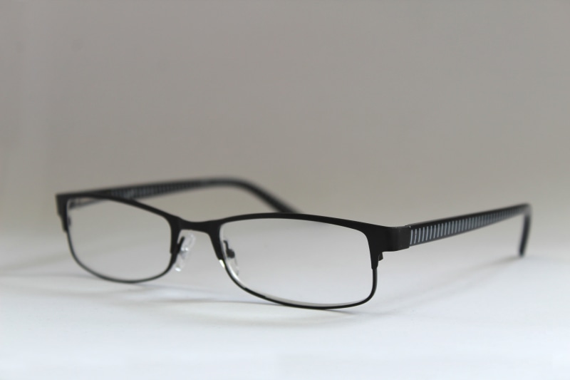 studio shot, see sharp, reading glasses, indoors, glass, no people, close-up, lens - eye, horn rimmed glasses, cut out, personal accessory, single object