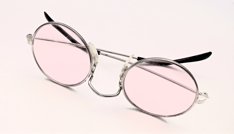 framed, vision, eye wear, indoors, lens, eyeglasses, john lennon glasses, royalty, protection, white background, eyesight, education, hippie, optometry
