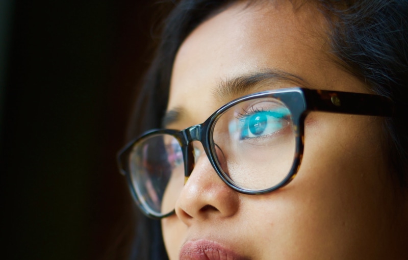 one person, teenager, women, adult, model, young, lens, face, young adult, eyes, eyesight, human face, glasses, woman, headshot, indoors, eyeglasses, human body part