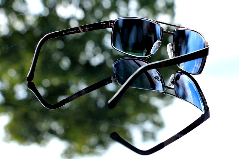 fashion, Sunglasses, darken, day, mirror, Sun, outdoors, Glasses, tree, glass - material, transparent, personal accessory, eyesight, no people, close-up