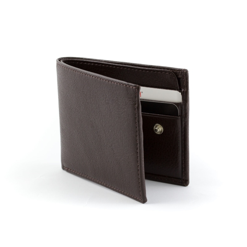 view, copy space, money, brown, single object, waist bags, open, travel, color, neat, bag, no people, studio shot, box, white background, Purse, close-up