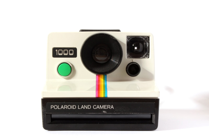 technology, polaroid, electronics industry, rainbow, photograph, design, vintage, photography themes, instant, day, studio shot, photographer, text, fashion