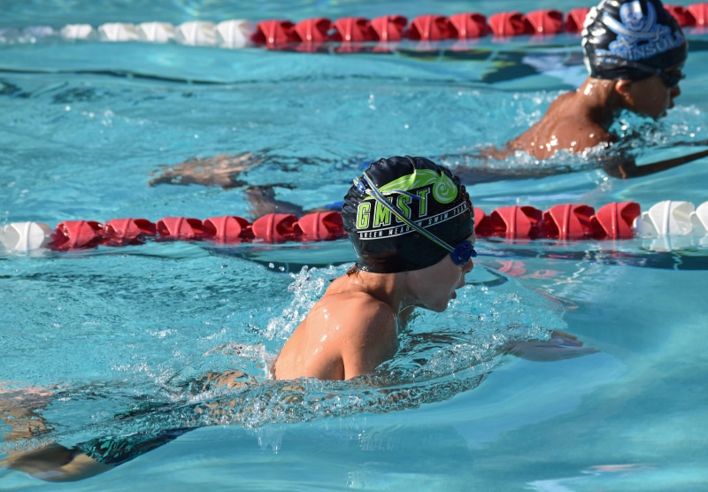 5K, young swimmer, day, adult, exercise, sport, real people, women, daytime, breaststroke, kid, summer, swimwear, nature, leisure activity, aquatic sport