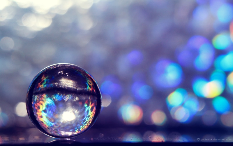 lights, photography, 2K, colorful, marble, reflection, translucent