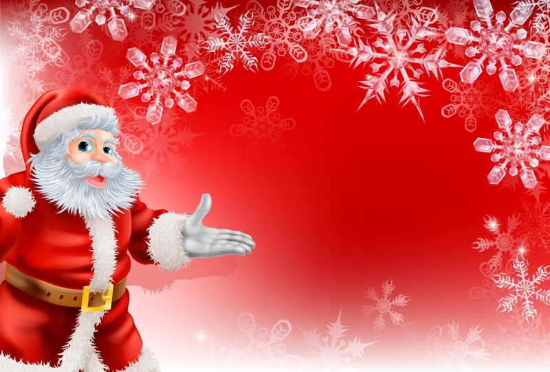 happy new year, snowflakes, beauti, merry christmas, santa, happy holidays, 2K, new year, holidays, lovely
