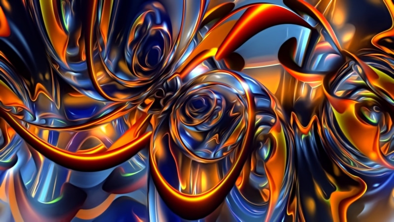 figure, electricity, focus on foreground, backgrounds, design, indoors, pattern, black, variation, glowing lines, blue, night, shape, flickering, picture