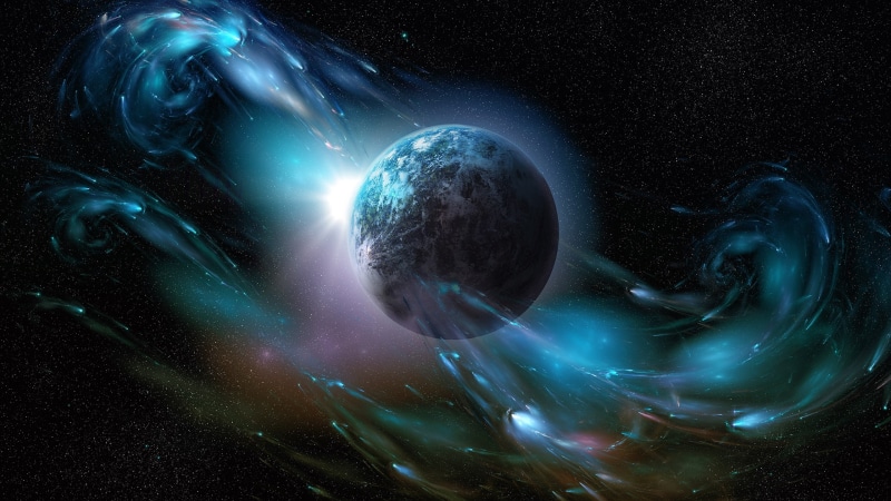 2K, 2560x1440, hubble space, light, space, planet