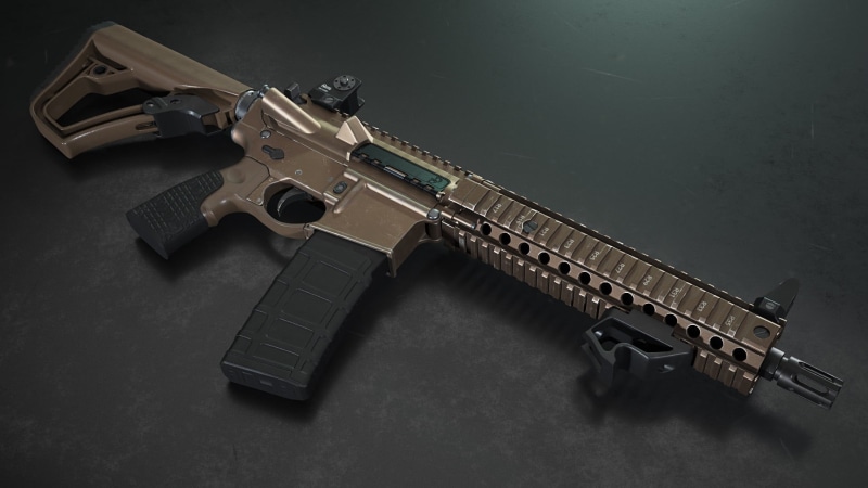 ar 15, assault Rifle, M16, weapon, custom, rendering, weapons, 1080P, rifle, ar-15, render