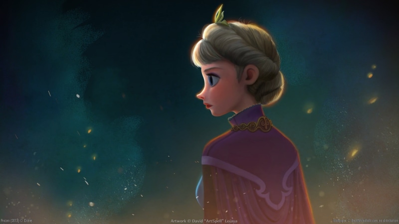 childhood, 1080P, hairstyle, illuminated, contemplation, elsa, women, profile view, movies, young women, portrait, Princess Elsa, indoors, young adult