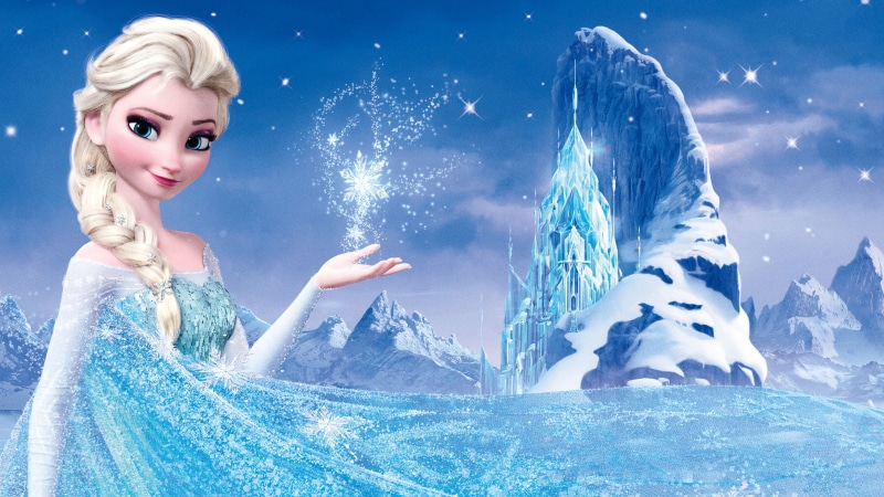 queen, 4K, digital, elsa, disney, 4K, Queen Elsa, Frozen, HD