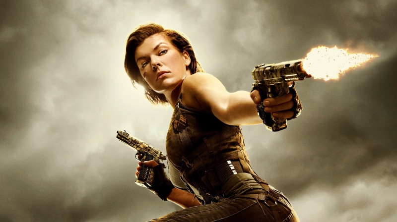 Milla Jovovich, Resident Evil, Woman, Resident Evil: The Final Chapter, Weapon, 1080P, Alice (Resident Evil), Gun