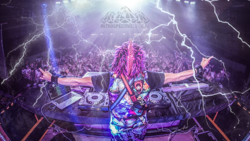 storm, arms raised, music, event, festival, night, lightning, lighting equipment, black, rave, people, illuminated, human arm, edit, adult, arts culture and entertainment