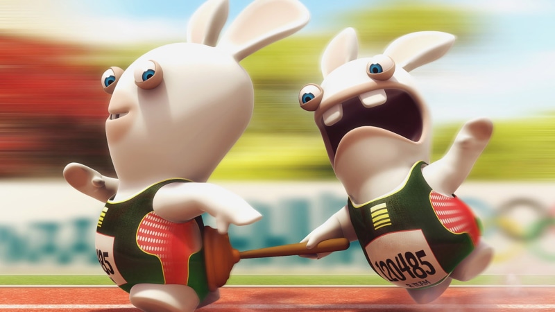art and craft, fun, representation, focus on foreground, plastic, childhood, people, day, humor, figurine, offspring, nature, Raving Rabbids, human representation
