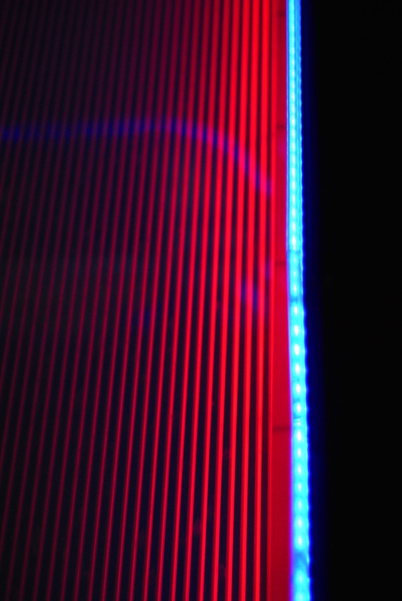 blue, neon, light, indoors, no people, design, night, illuminated, music, curtain, glowing, event, nightlife, color, striped, multi colored, light - natural phenomenon