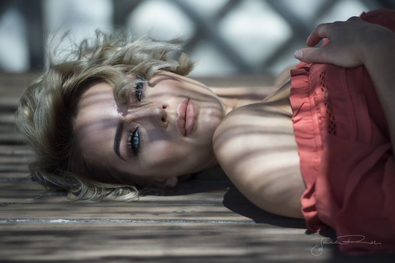 hairstyle, blond hair, women, adult, hair, young adult, emotion, blonde, relaxation, contemplation, beauty, portrait, one person, lying down, headshot