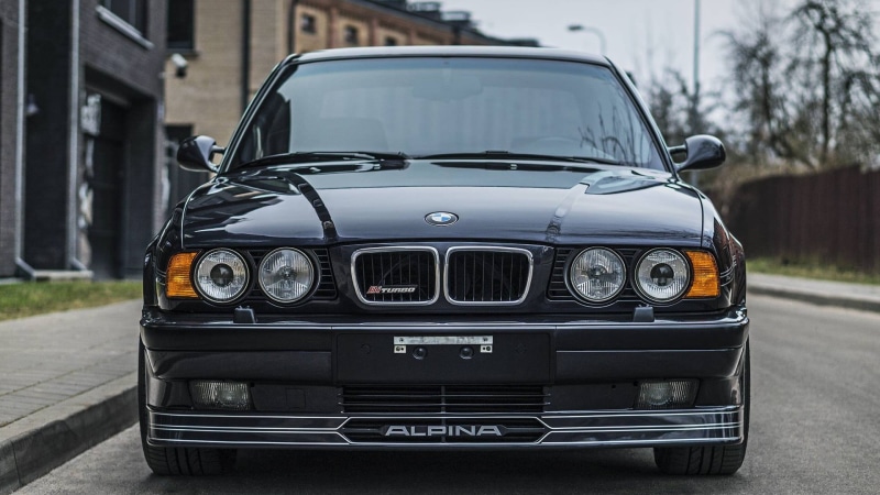 E34, B10, BMW, ALPINA, 1080P, BITURBO