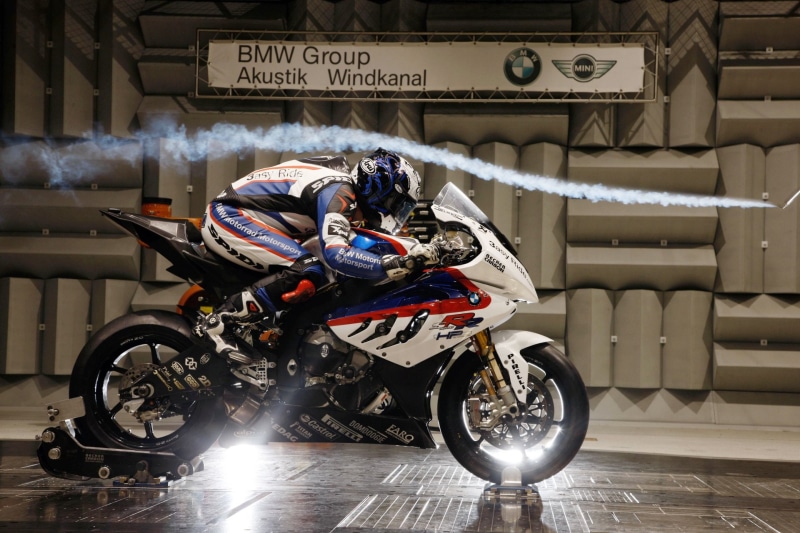 day, BMW, mode of transportation, land vehicle, BMW S1000RR, communication, rear view, full length, motorcycle, sitting, men, outdoors, 1080P, real people