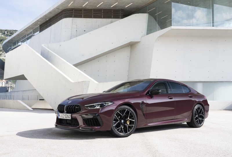 BMW M8, 4K, Vehicle, Car, BMW M8 Gran Coupe, Luxury Car, BMW M8 Gran Coupe Competition, Bordeaux Car, Grand Tourer, BMW