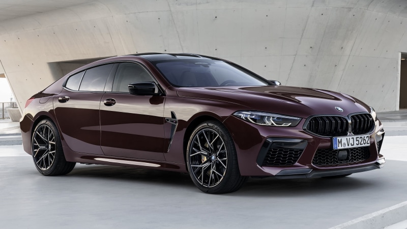 BMW, Luxury Car, Car, BMW M8 Gran Coupe, Bordeaux Car, BMW M8 Gran Coupe Competition, 1080P, Grand Tourer