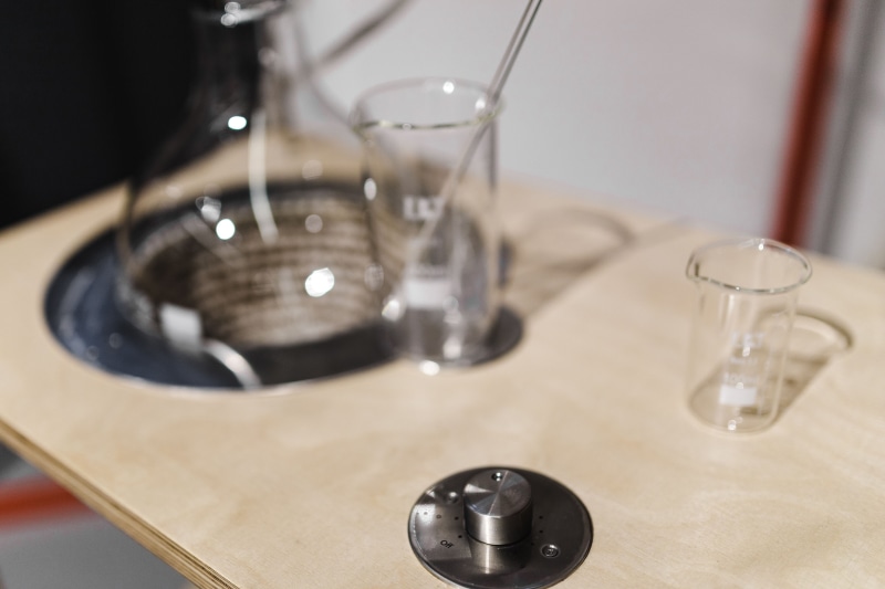 science, no People, setting, faucet, household equipment, domestic bathroom, experiment, bathroom sink, drinking Glass, chemist, high angle view, chemistry