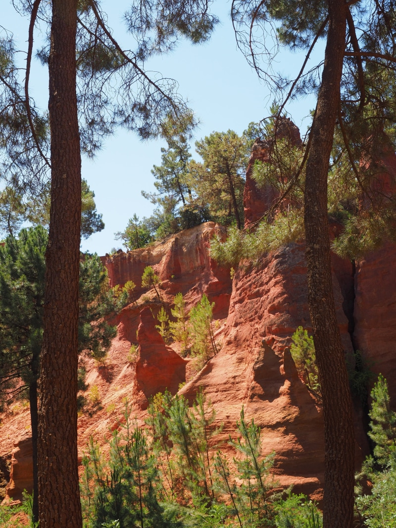 arrondissement apt, provence-alpes-côte dazur, beauty in nature, orange, colorful, places of interest, environment, roussillon, nature park luberon, ochre colours