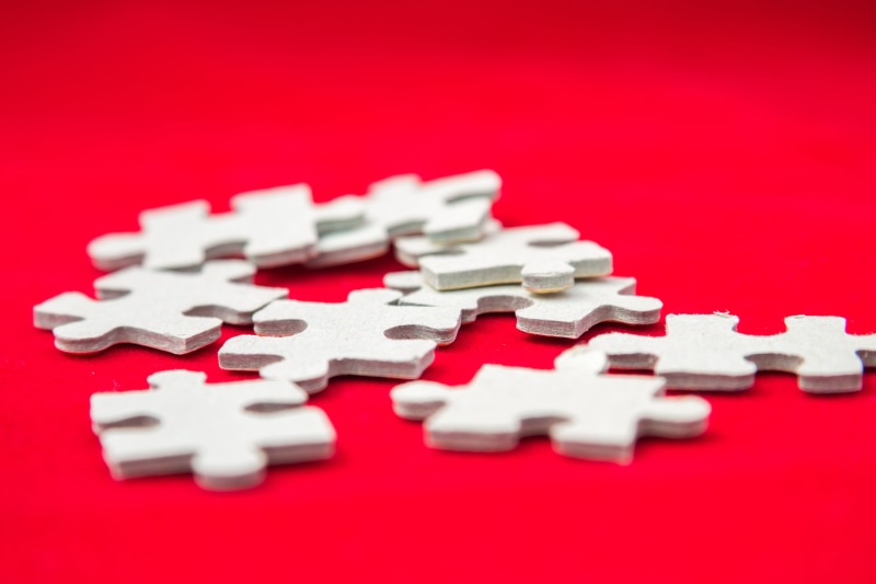 studio shot, part Of, mixture, white color, riddle, cooperation, connection, large group of objects, picture, order, selective focus, teamwork, concepts