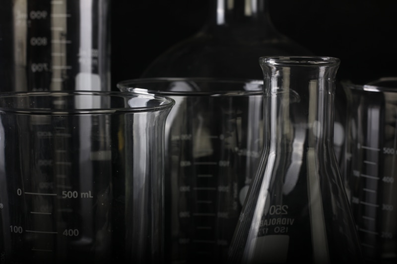 chemical, test, research, reflection, transparent, drinking glass, food and drink, development, empty, glass - material, arrangement, container, photo