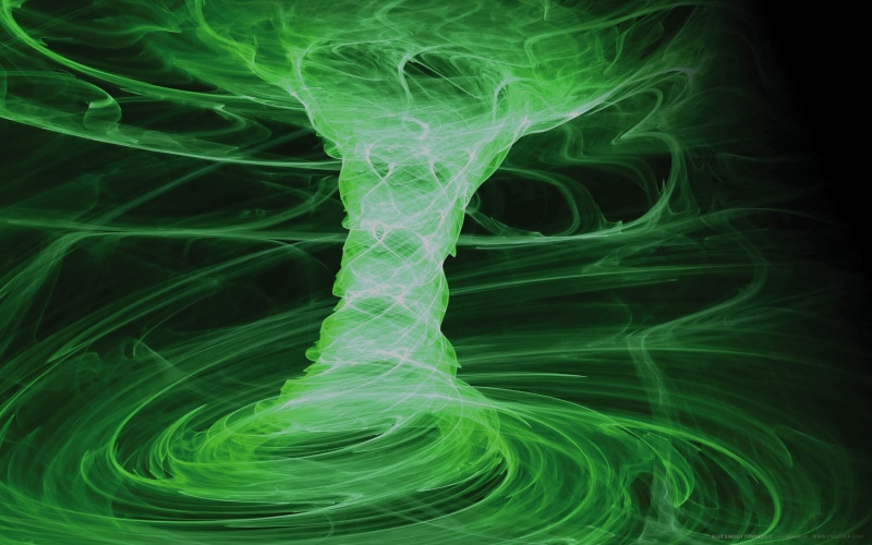 magic, vibrant Color, no people, Pattern, connection, fantasy, art, 2K, green color, studio shot, blue, black background, photographic Effects