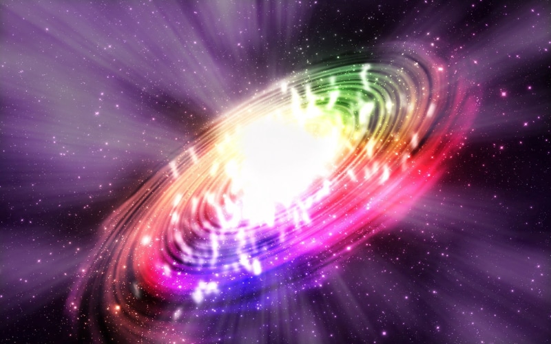 no people, funnel, galaxy, motion, blue, supernova, shape, light - Natural Phenomenon, astronomy, purple, 1080P, abstract, science, power in nature, illuminated