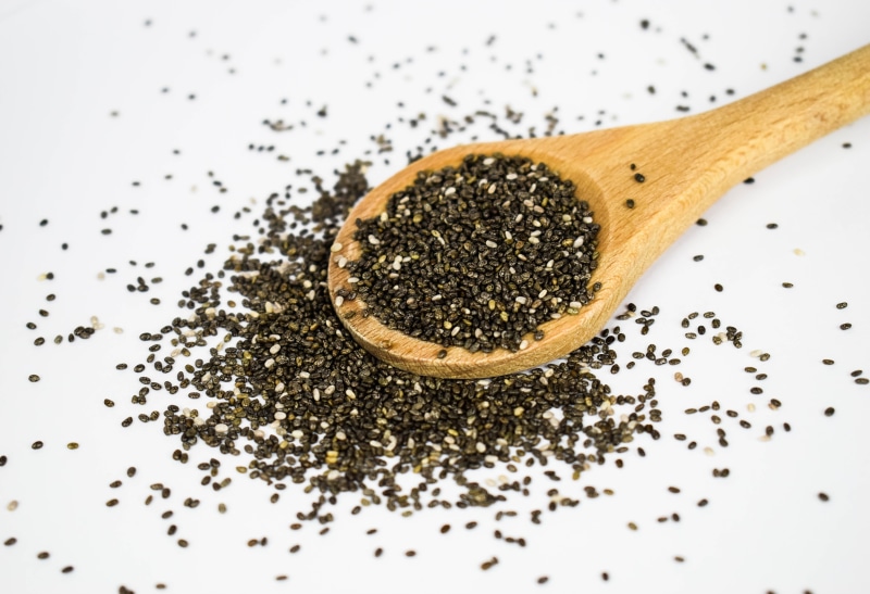 antioxidants, omega-3 fatty acids, brown, studio shot, wood - material, healthy, 5K, wooden spoon, kitchen utensil, vitamins, remove, raw food, freshness