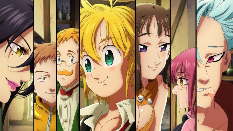 The Seven Deadly Sins, 1080P, King (The Seven Deadly Sins), Ban (The Seven Deadly Sins), Meliodas (The Seven Deadly Sins), Diane (The Seven Deadly Sins)