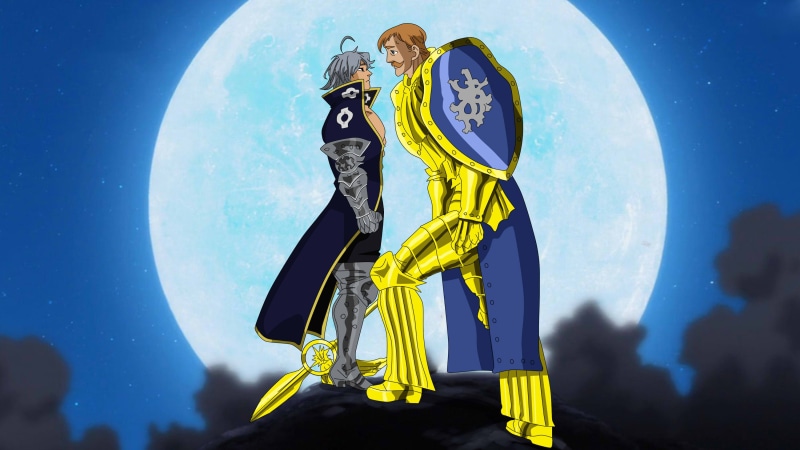 Anime, Escanor (The Seven Deadly Sins), The Seven Deadly Sins, Estarossa (The Seven Deadly Sins), 2K