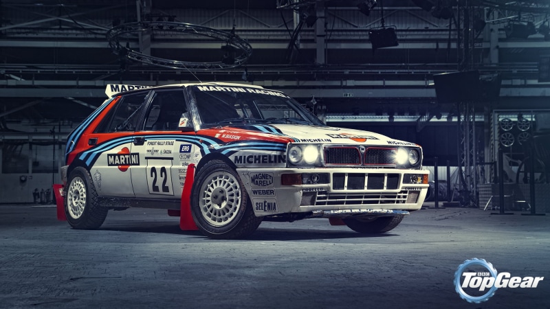 Integrale, Lancia, Martini Racing, 1080P, Top Gear, Delta
